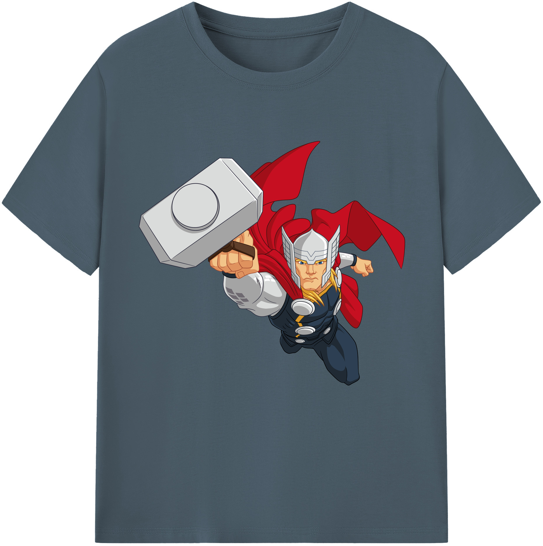 （画像用） アベンジャーズ The Avengers 綿100％半袖Tシャツ（フロントプリント）